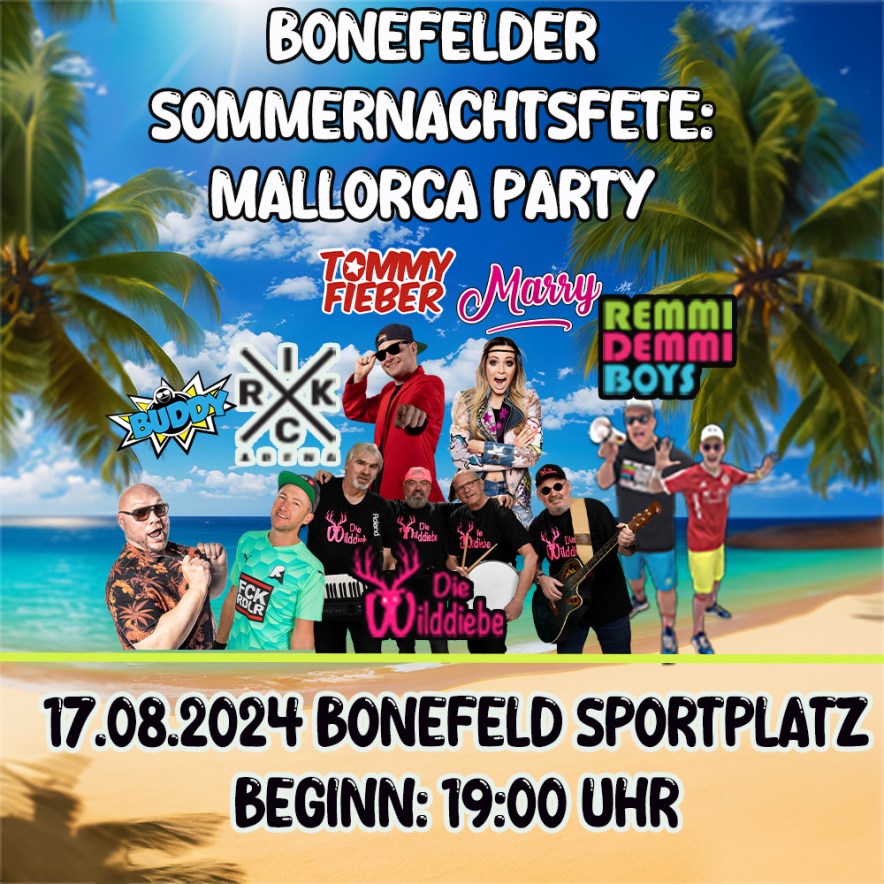 Bonefelder Sommernachtsfete